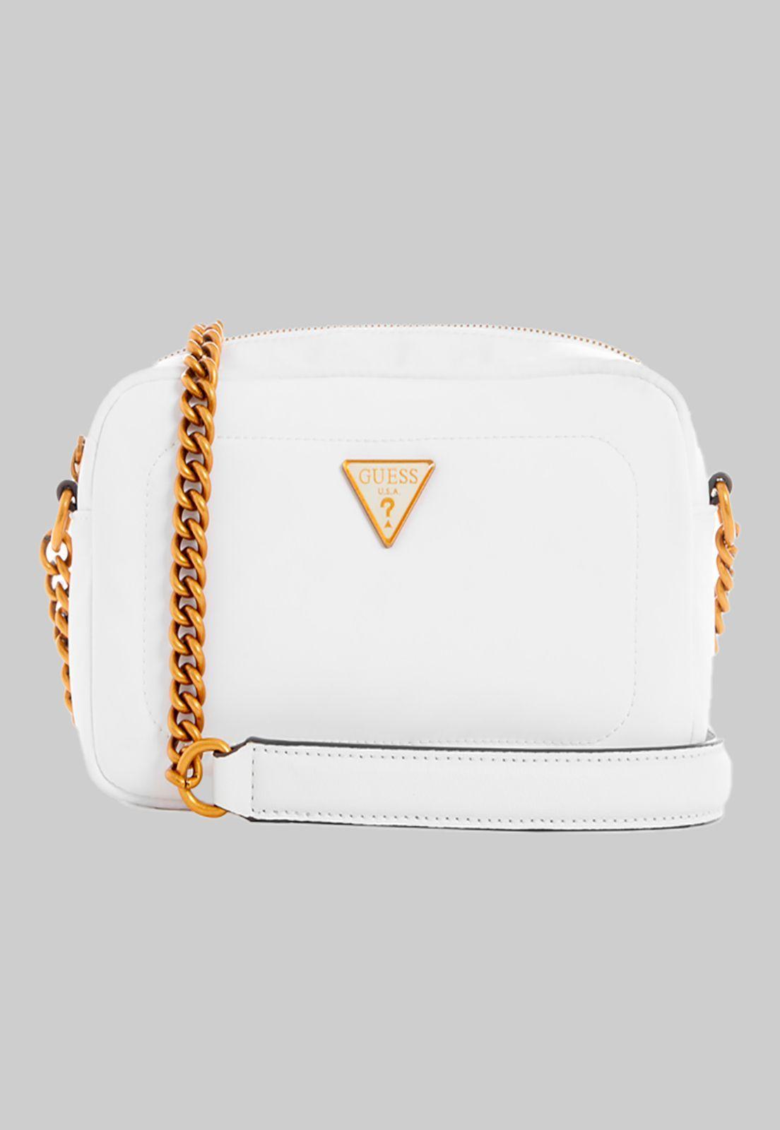 Cartera Eco Gemma Camera Bag Whi Blanco Guess-0