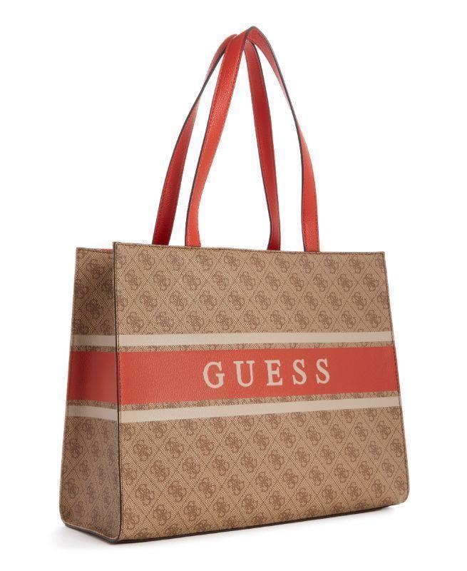 Cartera Guess Monique Tote Ora Rojo-1