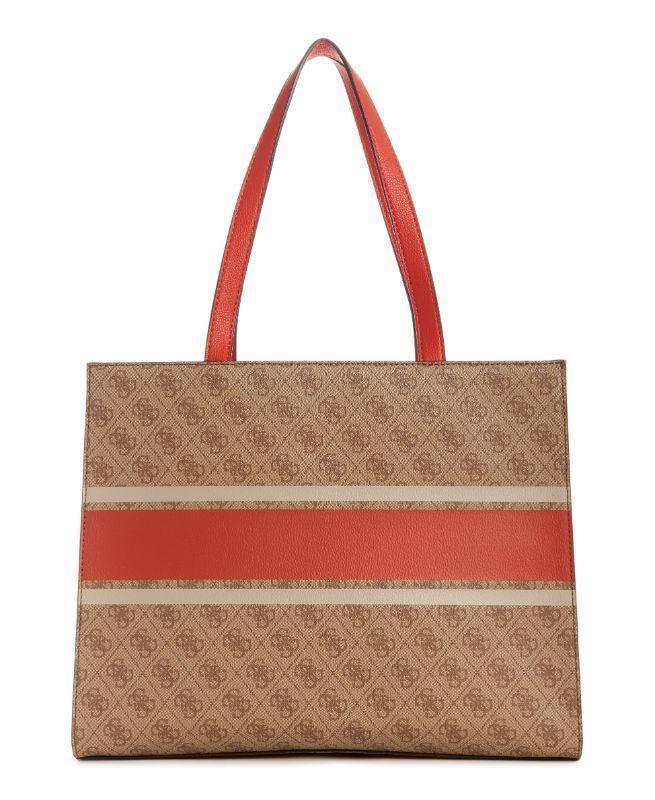 Cartera Guess Monique Tote Ora Rojo-2