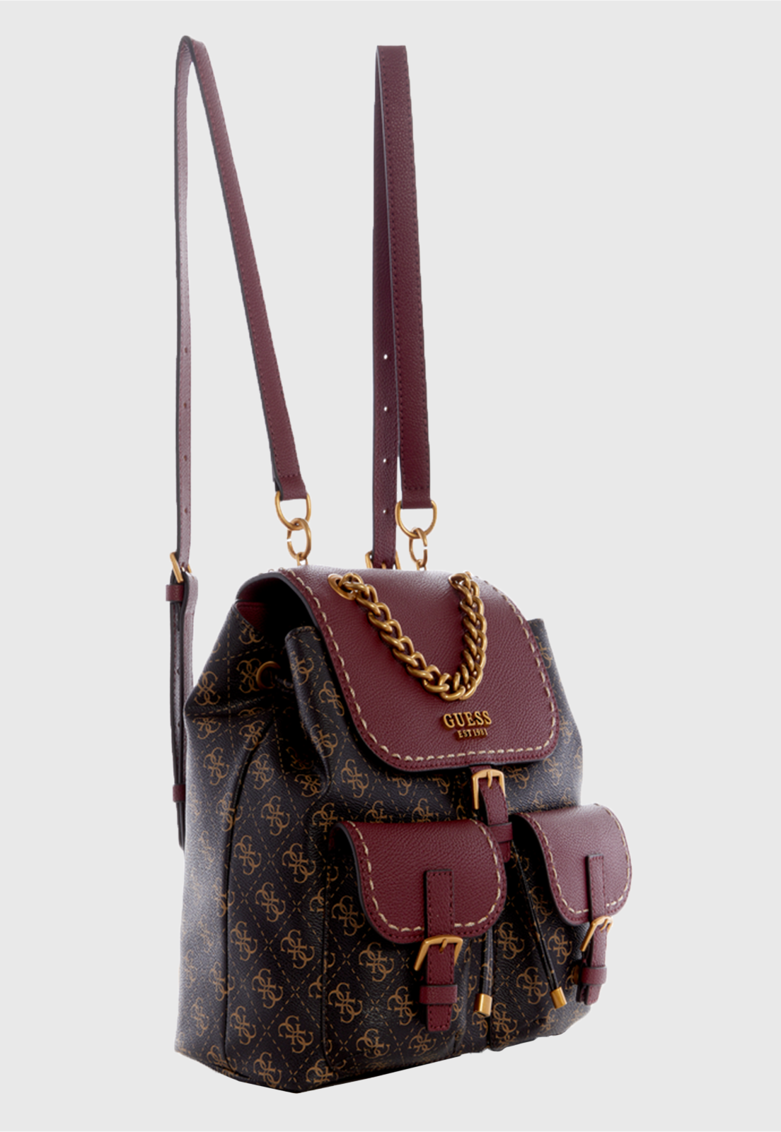 Mochila No Limit Flap Backpack Multicolor Guess-3