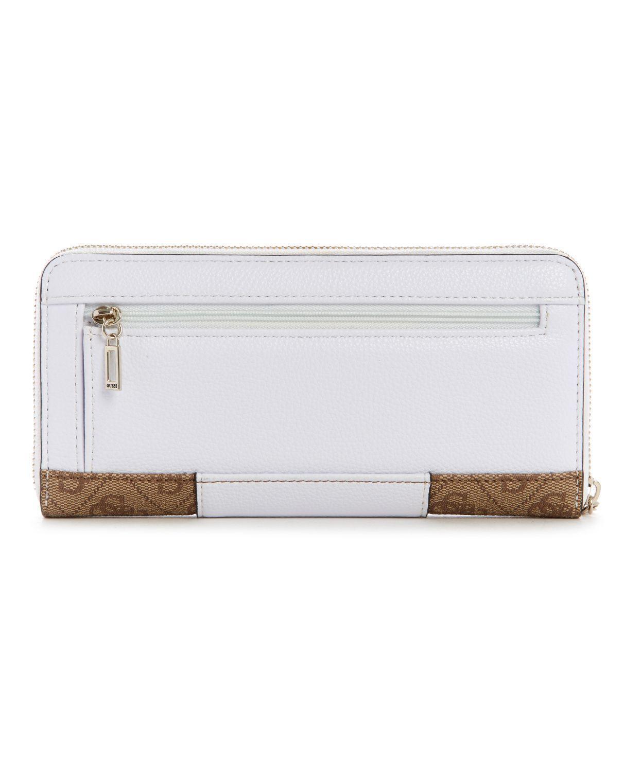 Billetera Guess Noelle Slg Large Zip Around Lam Multicolor Tu-1