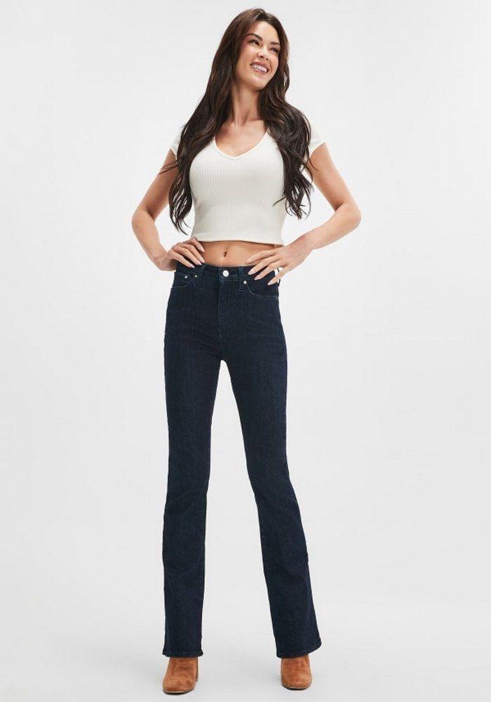 Jeans Guess Sexy Flare Eela Azul-0