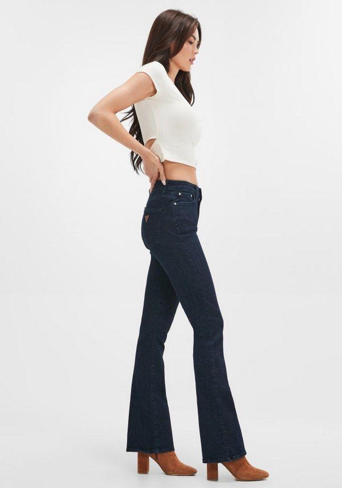 Jeans Guess Sexy Flare Eela Azul-1