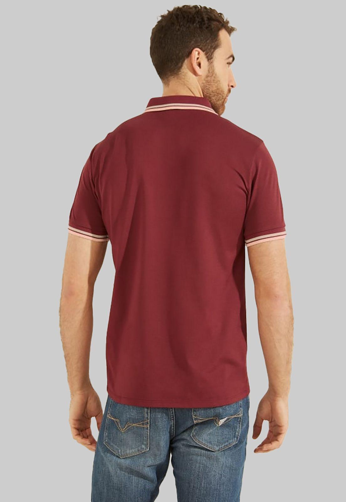 Polera Guess Sports Pique Trngl Polo G577 BURDEO-2