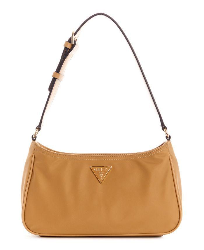 Cartera Little Bay Shoulder Bag Tan Café Guess-0