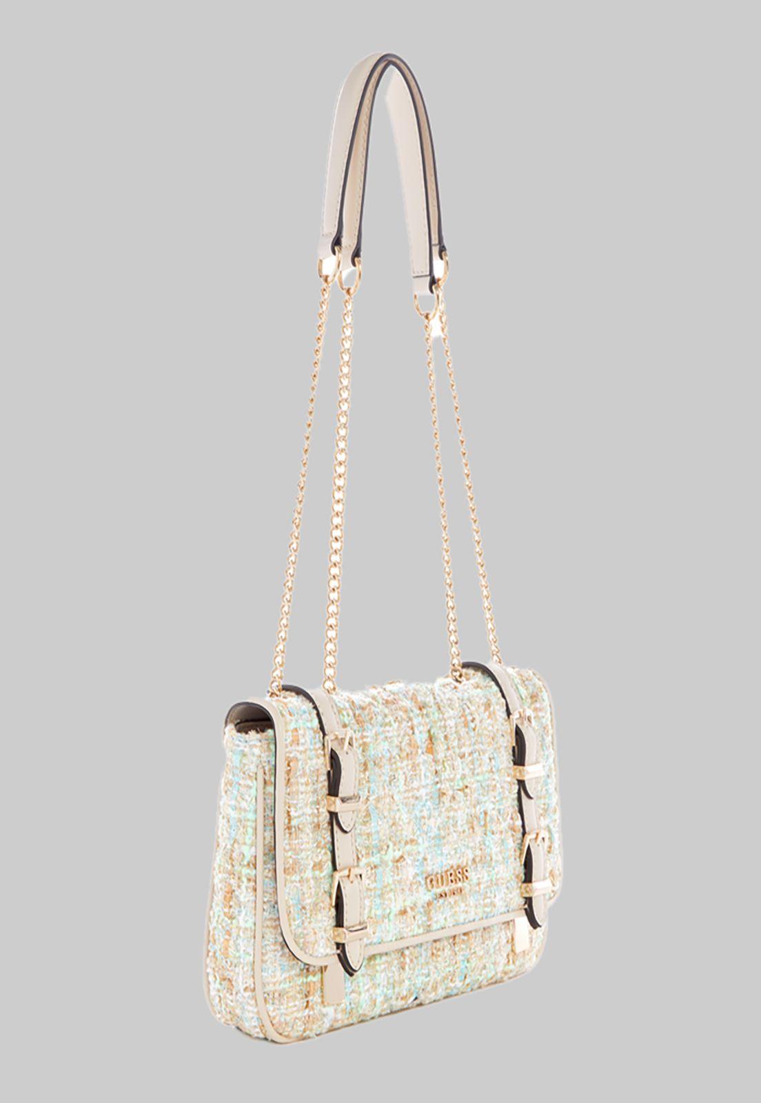 Cartera Guess Adam Convertible Xbody Flap Aqm Crema-1