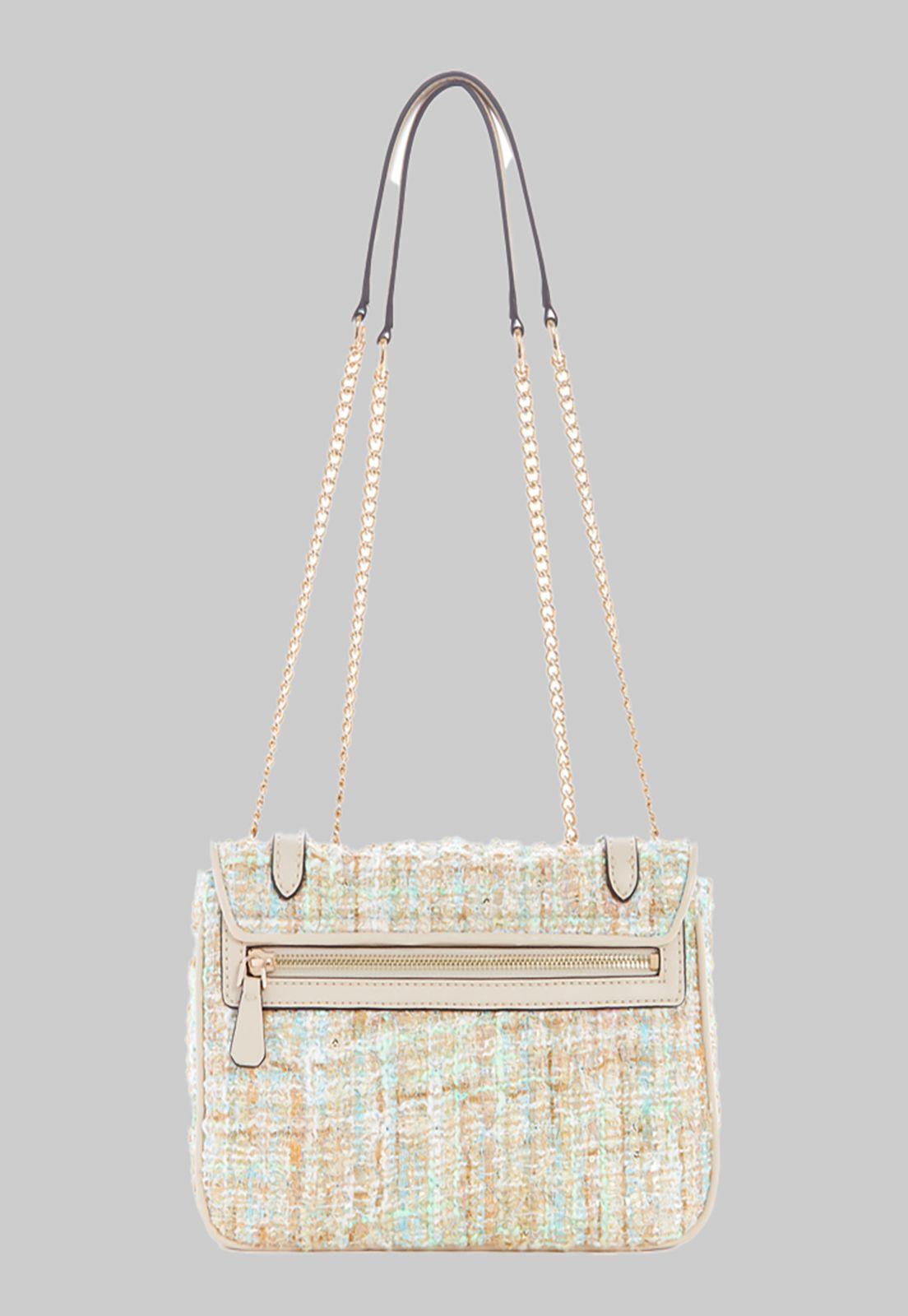 Cartera Guess Adam Convertible Xbody Flap Aqm Crema-2