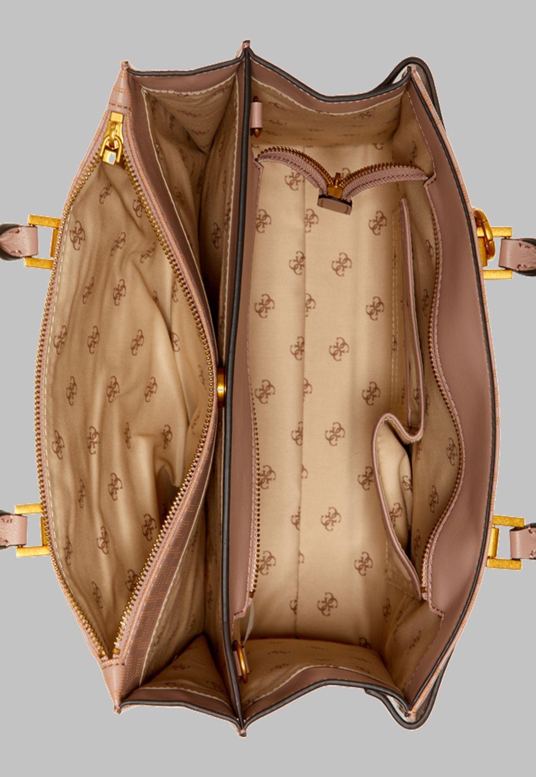 Cartera Guess Atene Society Satchel Bst Beige-3