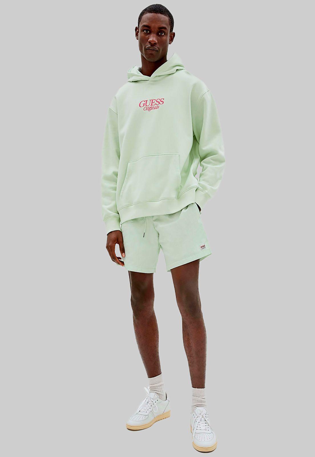 Poleron Guess Go Jordan Logo Hoodie G8Ec Verde-1