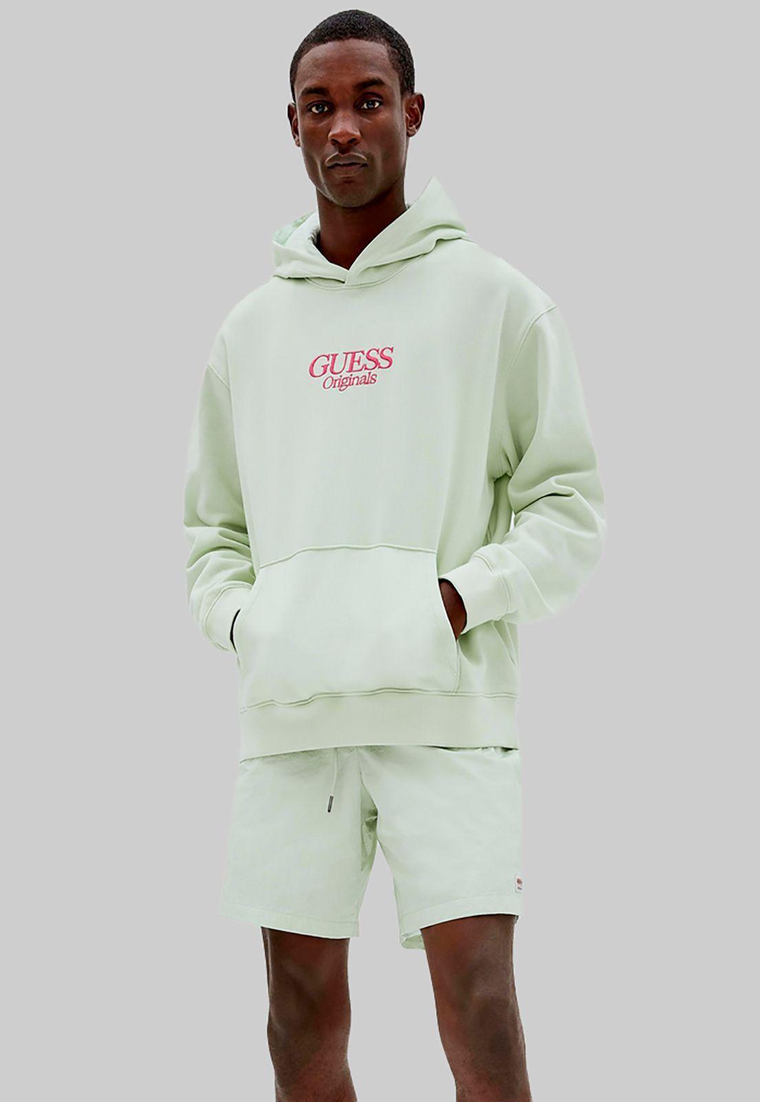 Poleron Guess Go Jordan Logo Hoodie G8Ec Verde-0