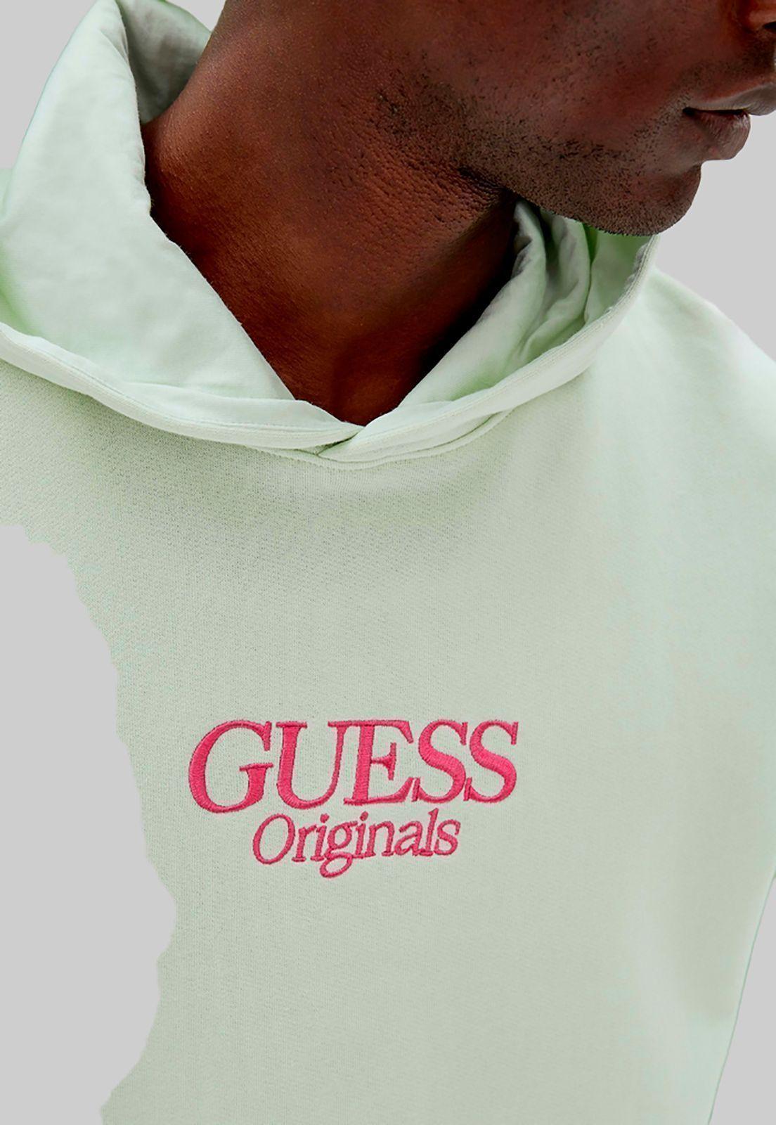 Poleron Guess Go Jordan Logo Hoodie G8Ec Verde-9