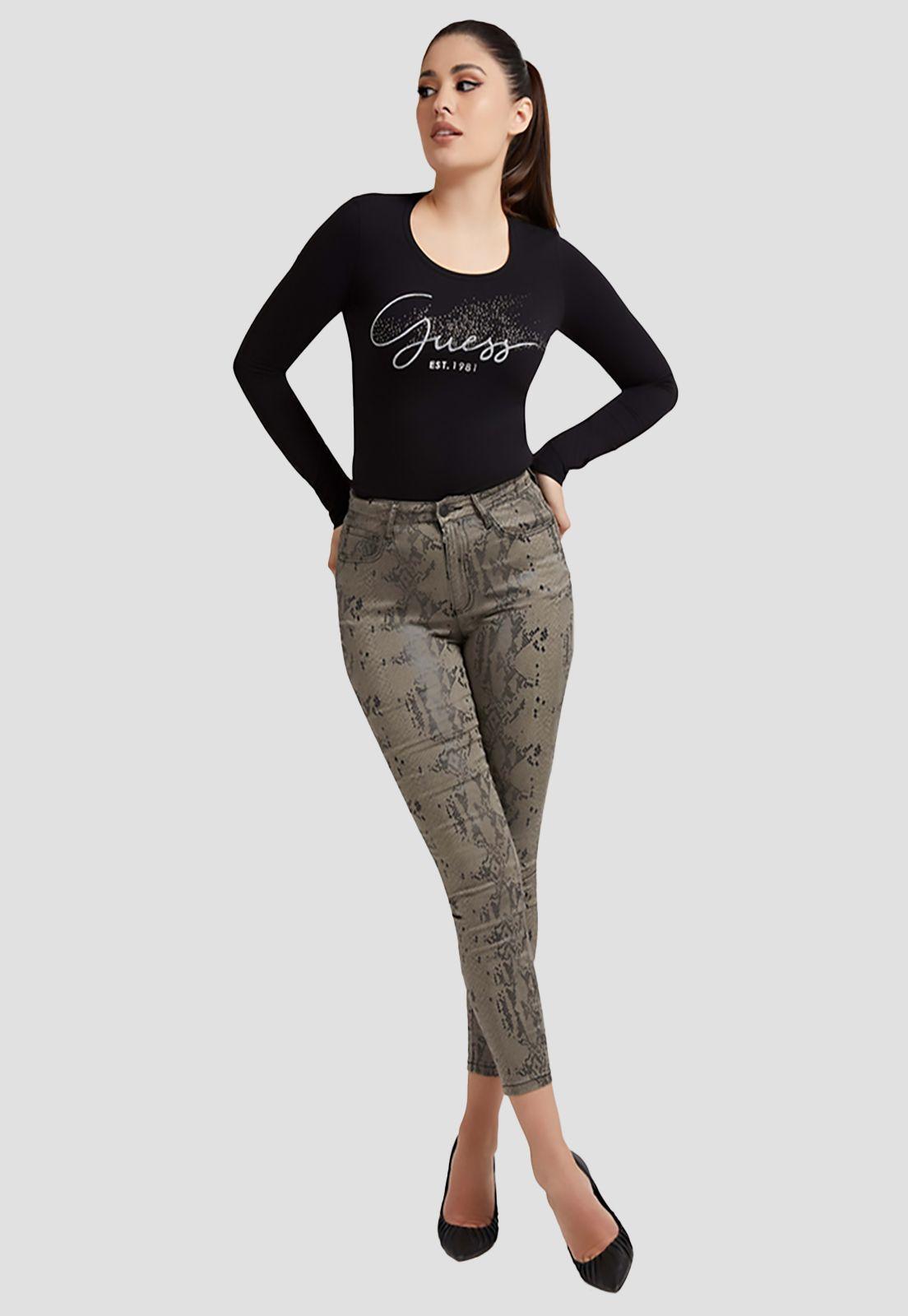 Jeans Guess High Rise Skinny Snake Ski Multicolor-1