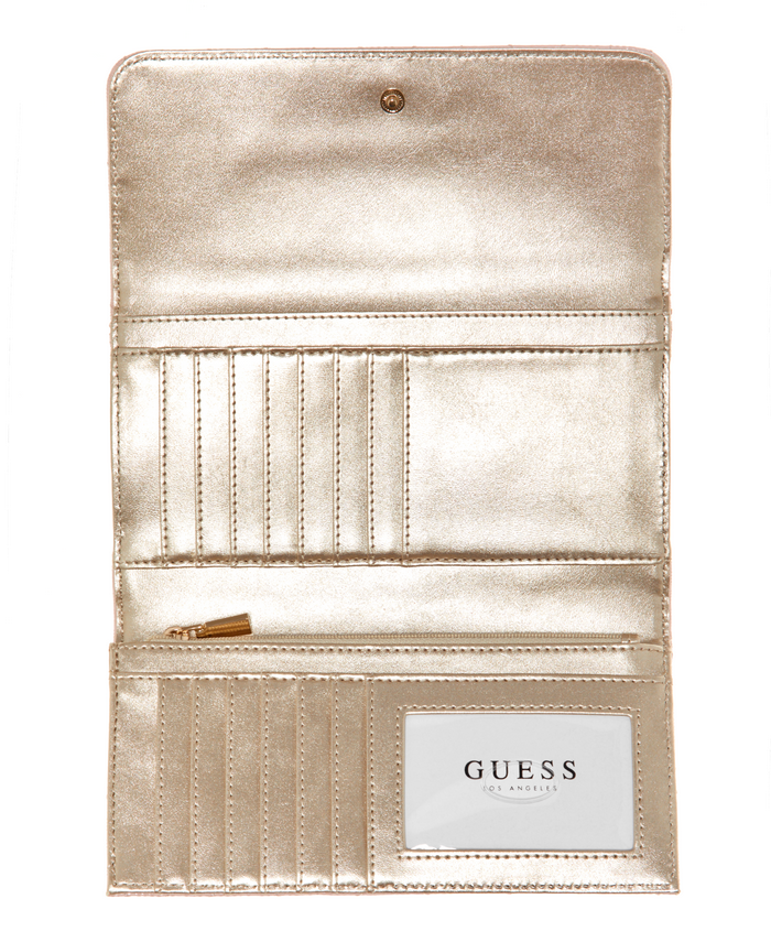 Billetera Guess Elenia Slg Multi Clutch Sto Blanco-2