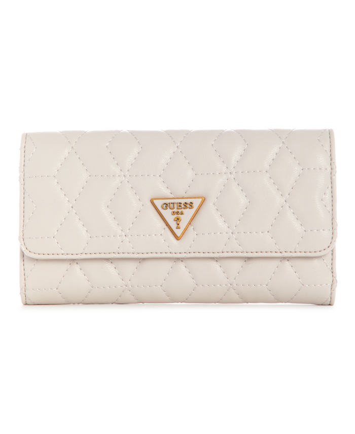 Billetera Guess Elenia Slg Multi Clutch Sto Blanco-0