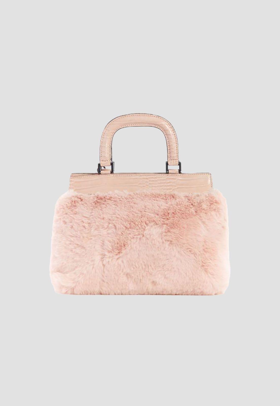 Cartera Katey Luxe Luxury Satchel Ros Guess-2