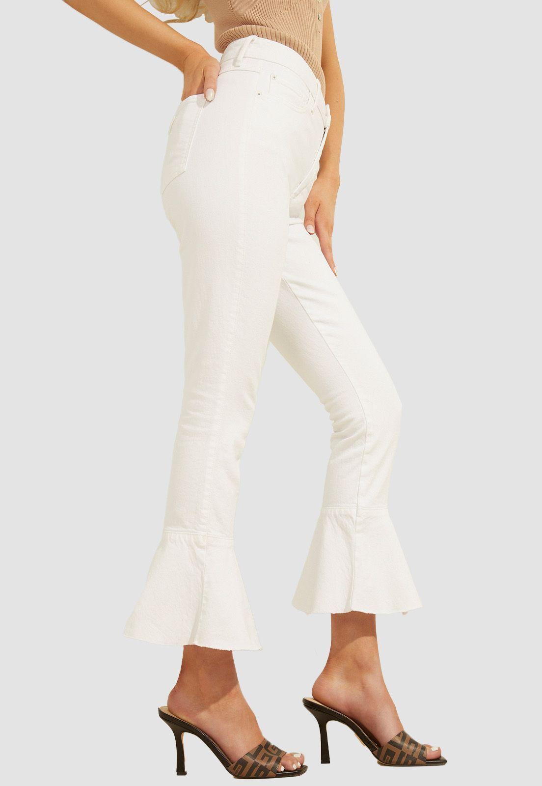 Jeans Guess Ayla Kick Ruffle Flare-2