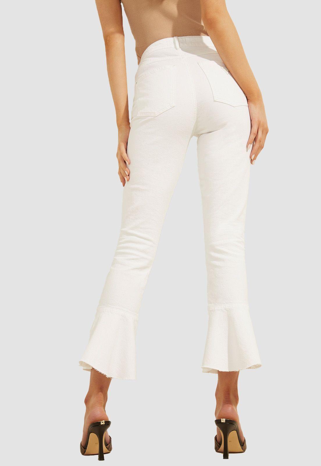 Jeans Guess Ayla Kick Ruffle Flare-3