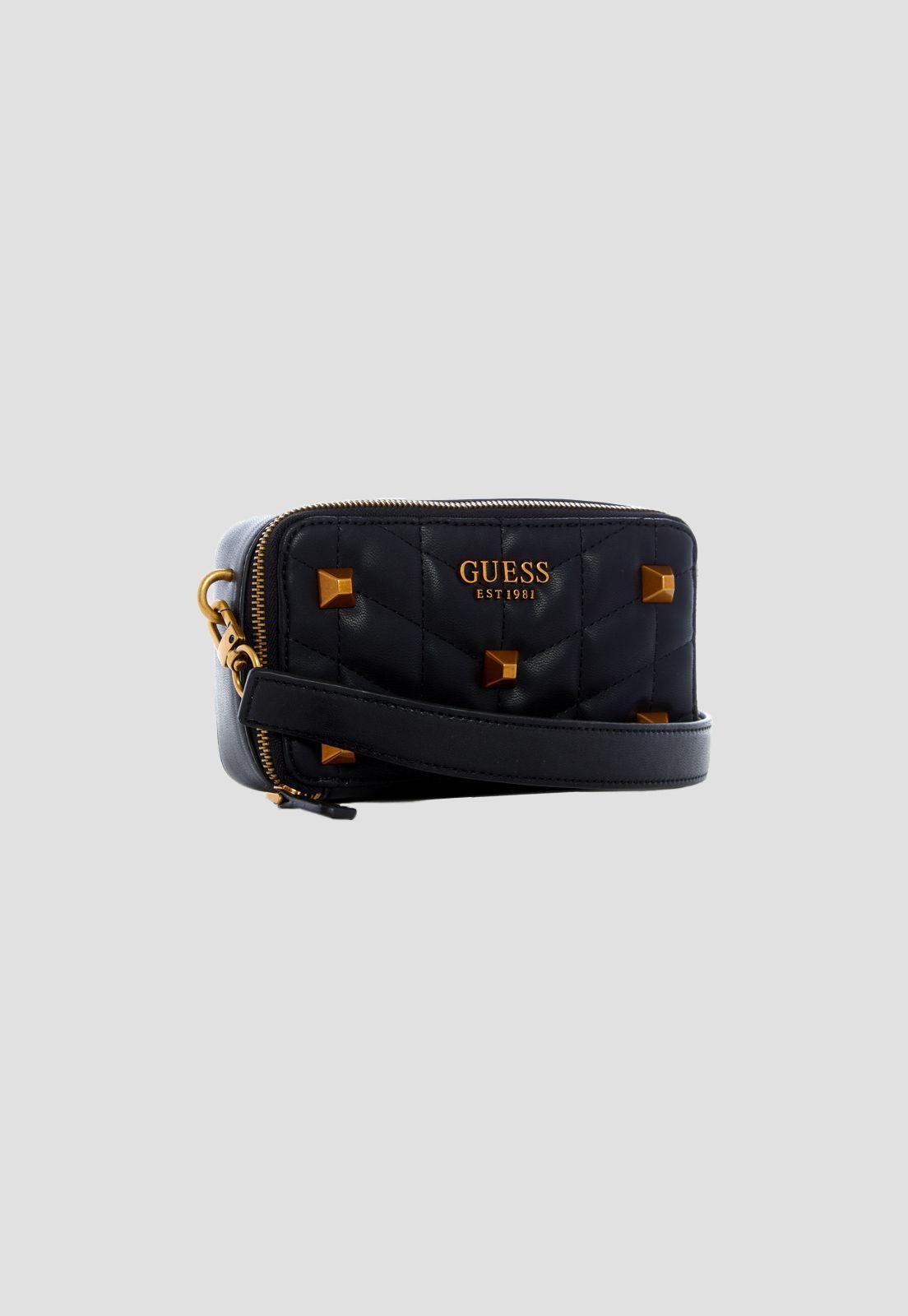 Mini Cartera Brera Mini Camera Bag Bla Negro Guess-0