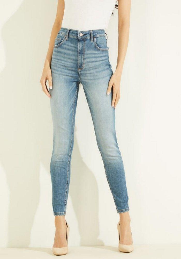 Jeans Guess Super High Skinny Rai1 Azul-0