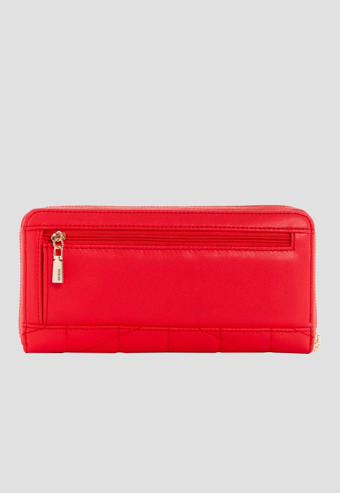 Billetera Brera Slg Large Around Hbr Rojo Guess-1