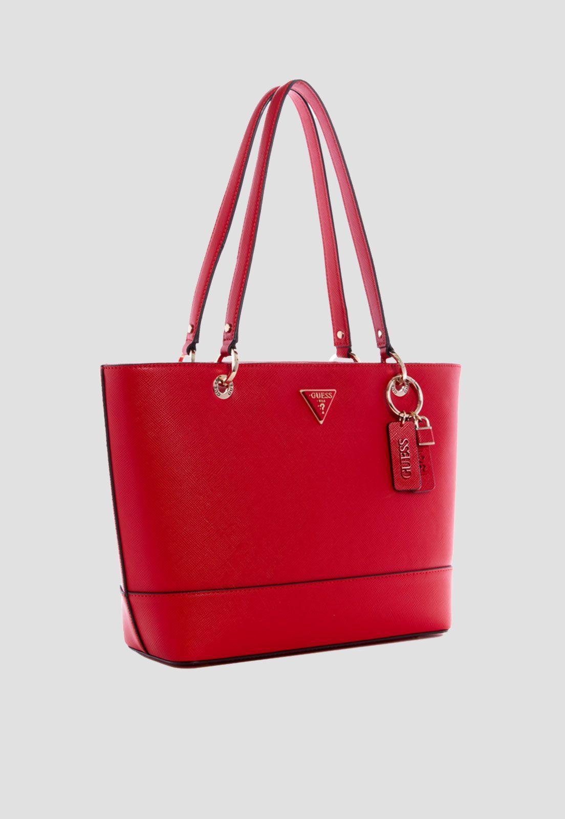 Cartera Noelle Elite Tote Rmr Rojo Guess-1