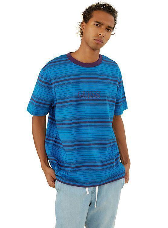 Polera Guess Go Ss Cascade Stripe Tee-0