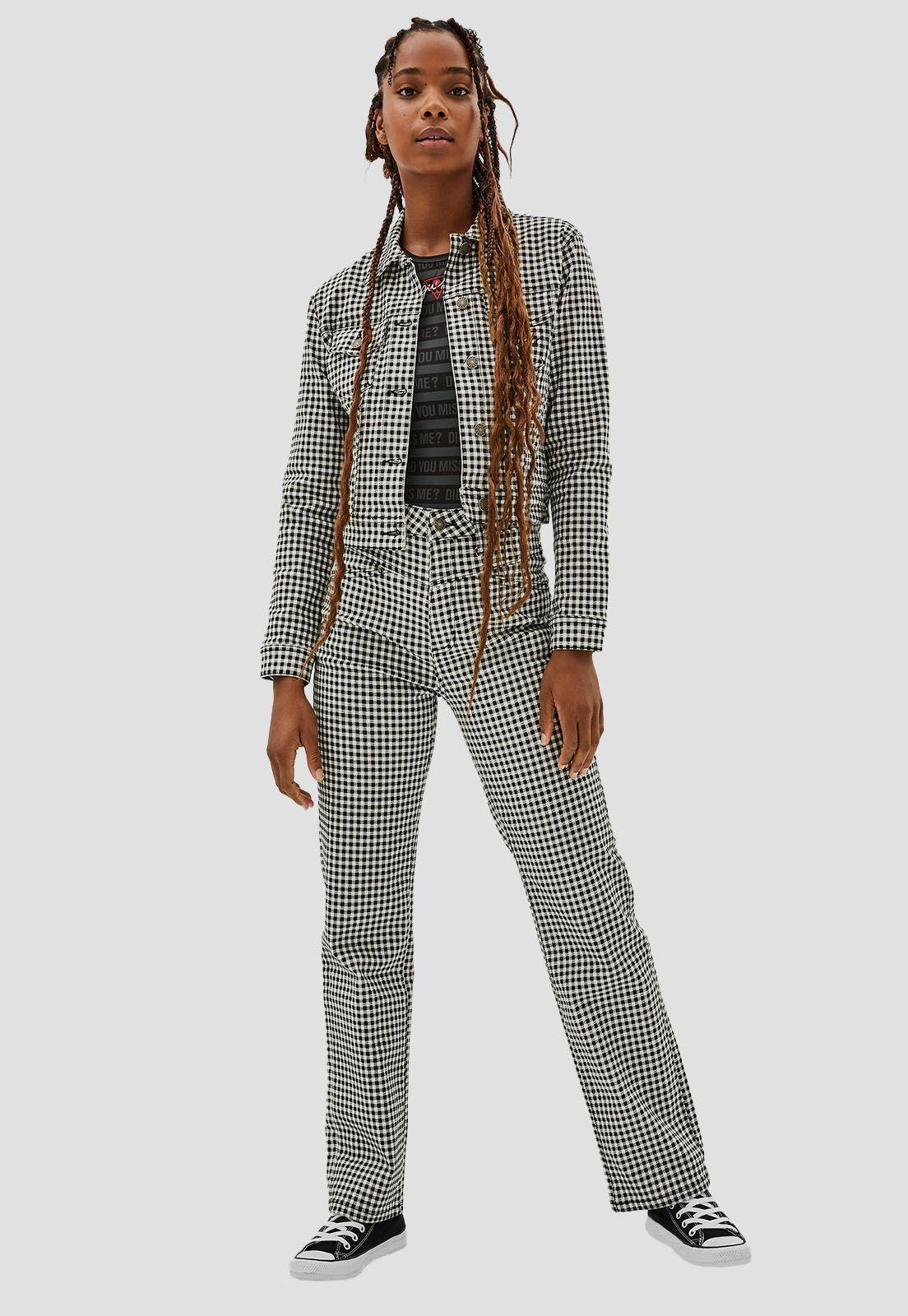 Chaqueta Go Simone Gingham Jkt  Guess-1