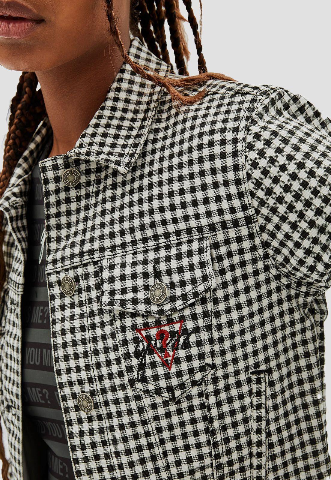 Chaqueta Go Simone Gingham Jkt  Guess-2