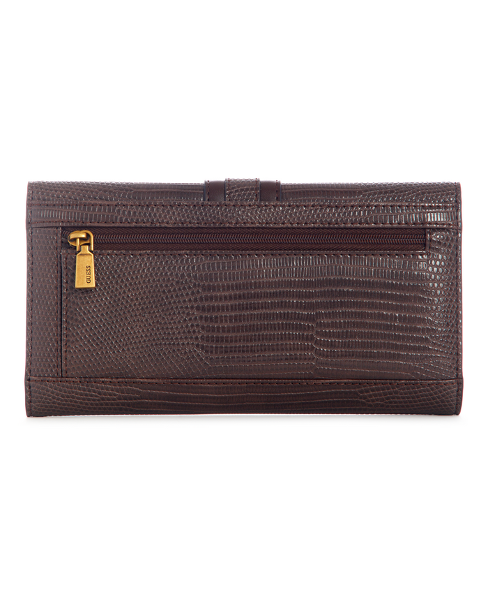 Billetera Guess Ginevra Slg Multi Clutch Bro Café-1