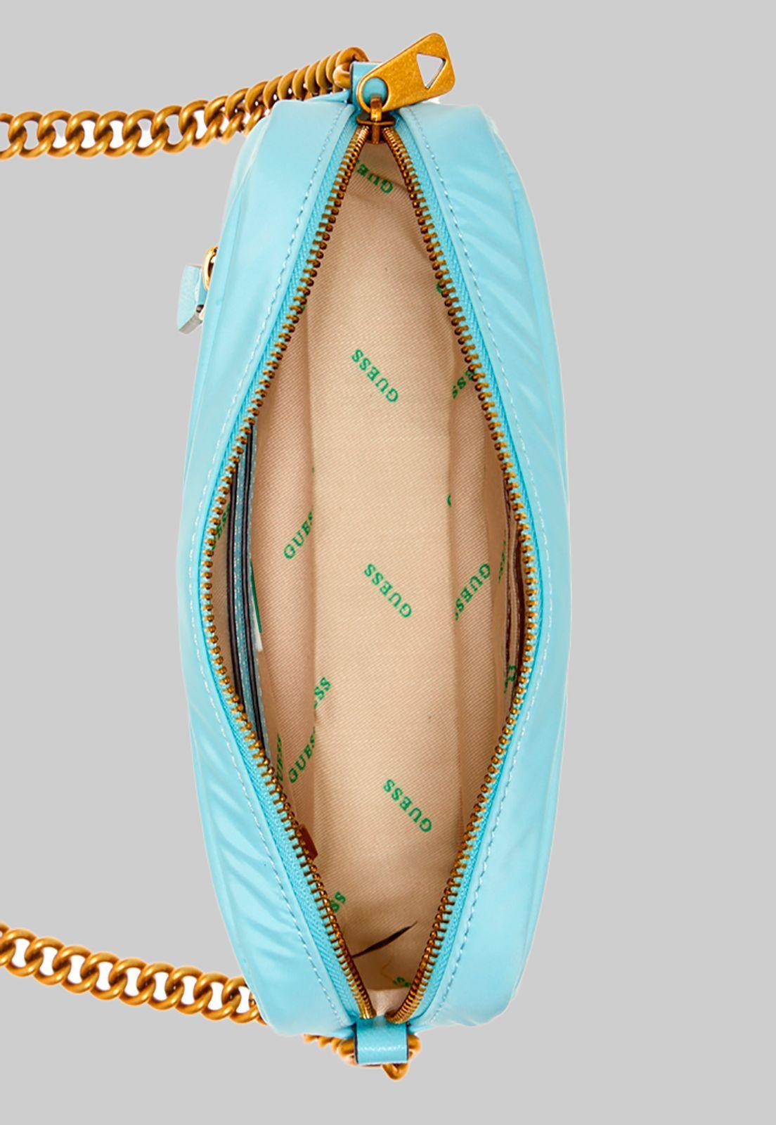 Cartera Eco Gemma Camera Bag Aqu Celeste Guess-3
