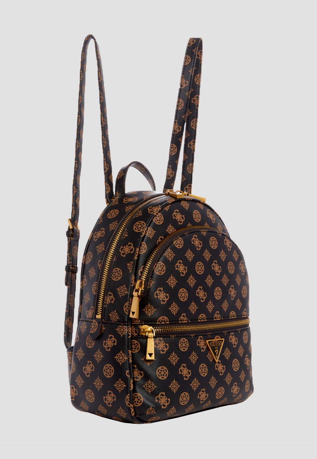 Mochila Manhattan Large Backpack Mlo Café Guess-1