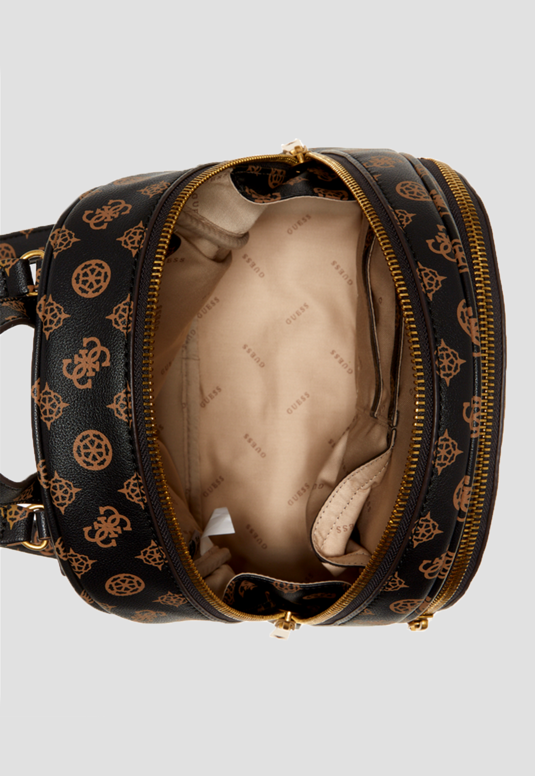 Mochila Manhattan Large Backpack Mlo Café Guess-3