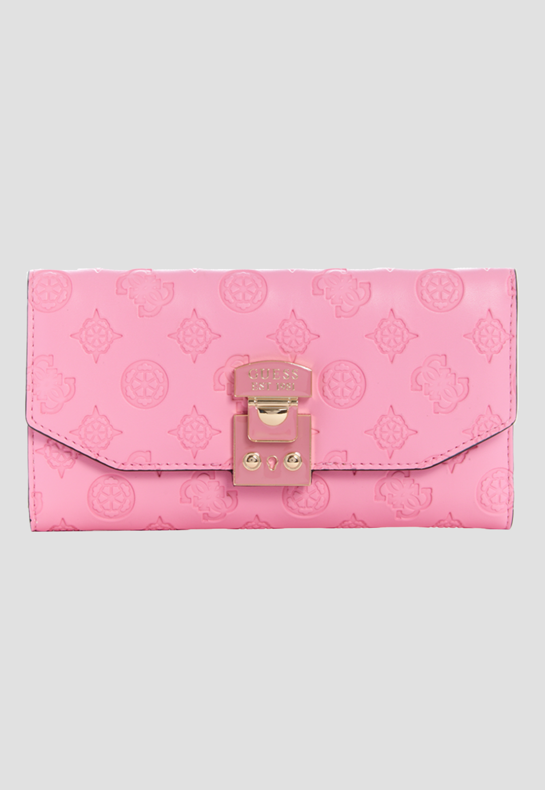 Billetera Carlson Slg Multi Clutch Rosado Guess-0