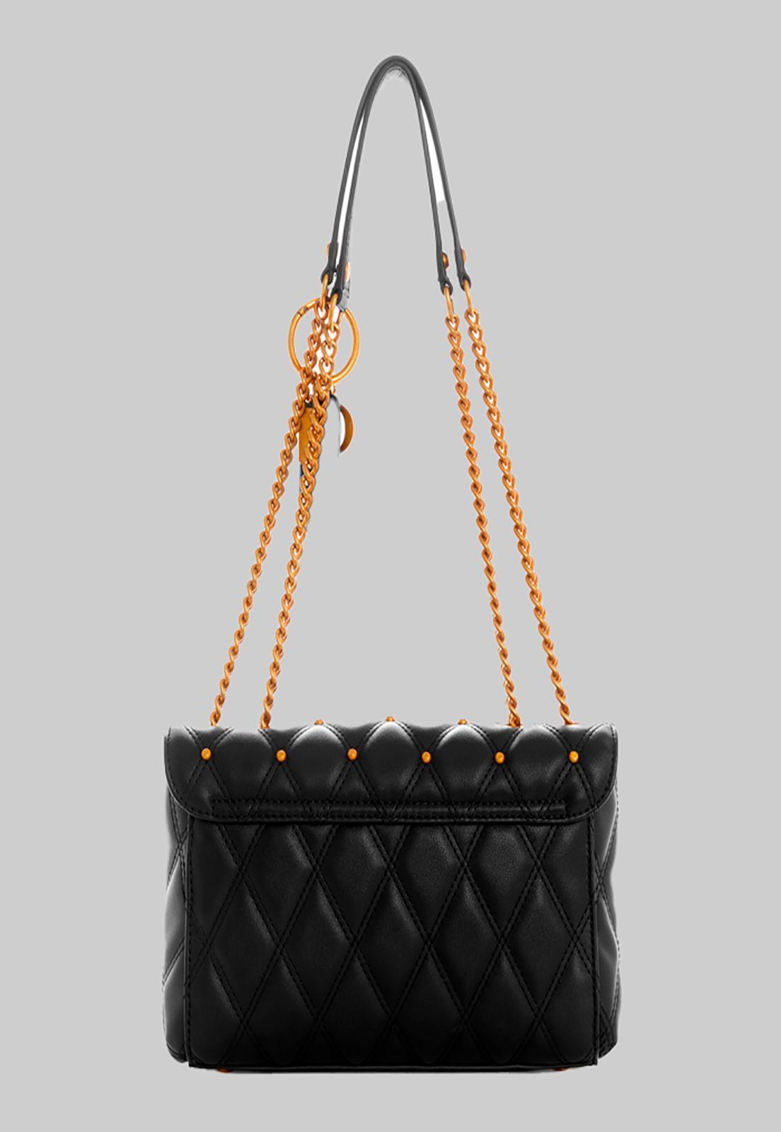 Cartera Triana Convertible Xbody Bla Negro Guess-2