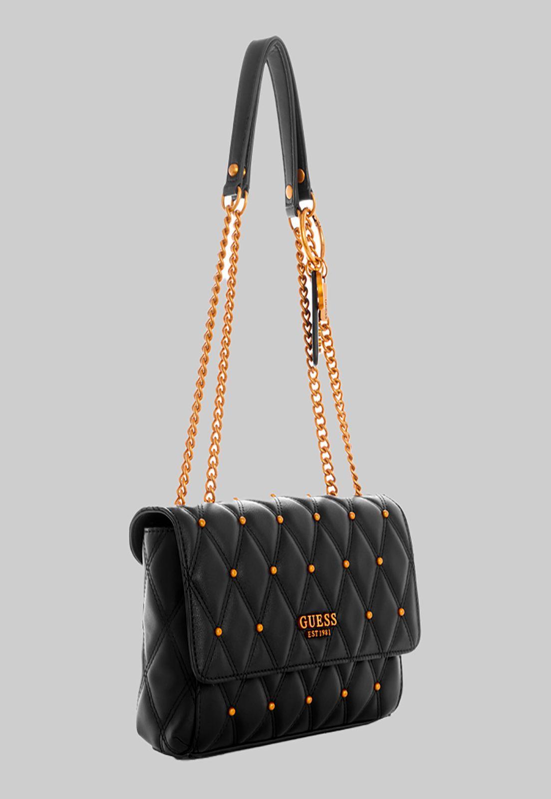 Cartera Triana Convertible Xbody Bla Negro Guess-1