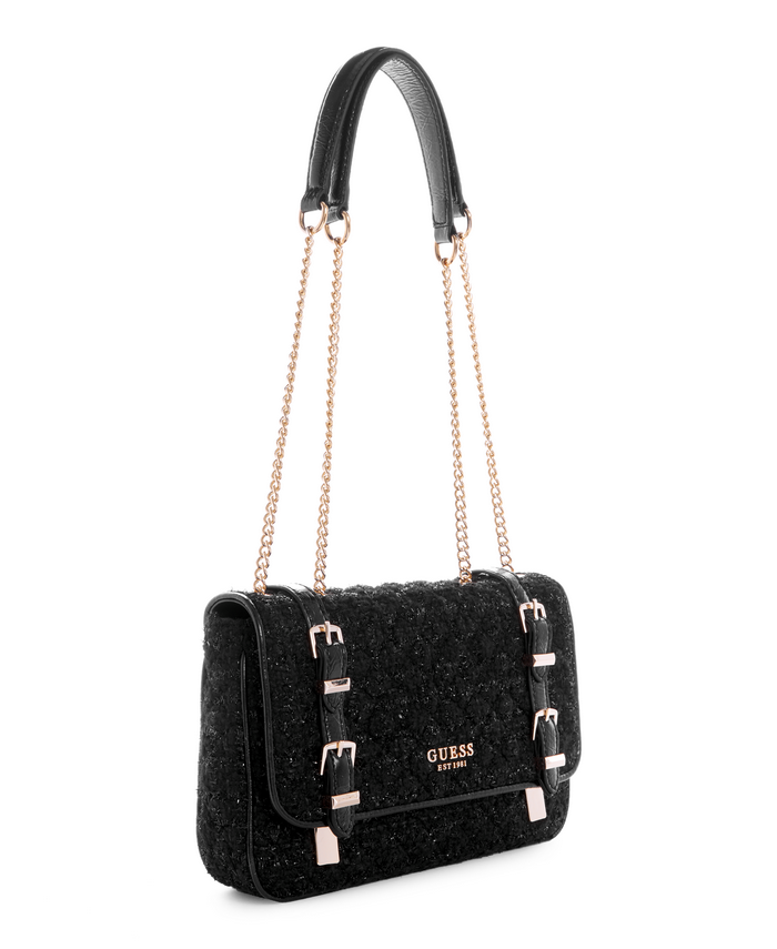Cartera Guess Adam Convertible Xbody Flap Bla Negro-1