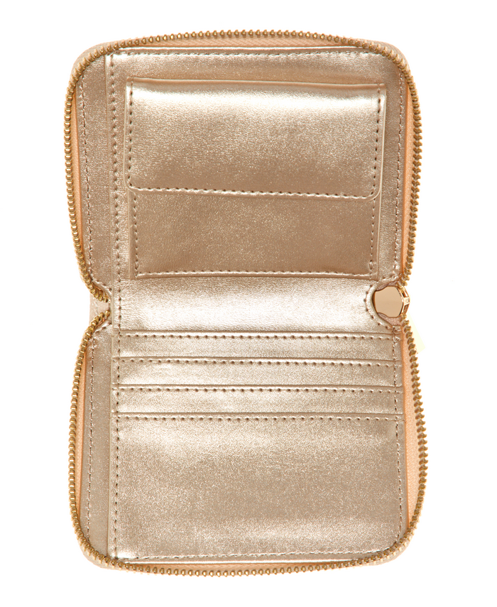 Billetera Laurel Small Around Fme Naranjo Guess-2