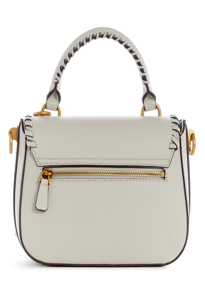 Cartera Kaoma Top Handle Flap Sto Crema Guess-1