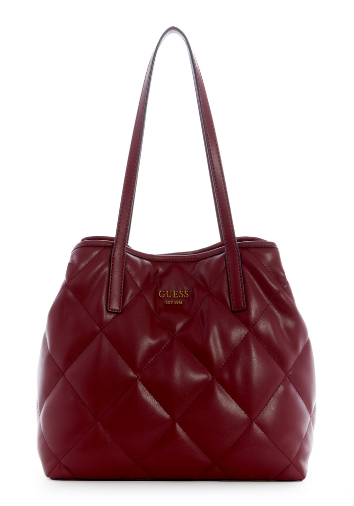Cartera Vikky Tote Mer Rojo Guess-1