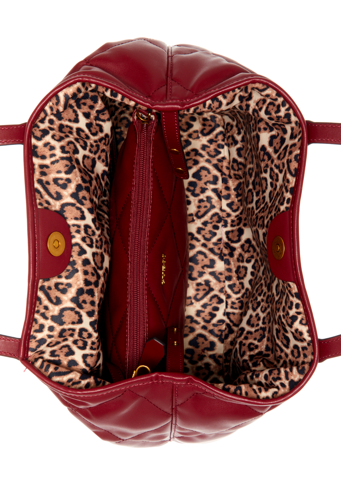Cartera Vikky Tote Mer Rojo Guess-4