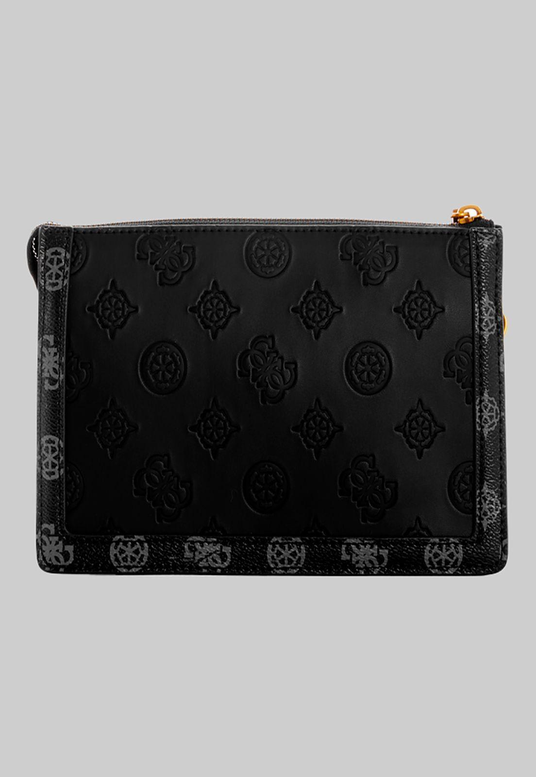 Mini Cartera Abey Multi Cmprtmnt Shldr Negro Guess-3