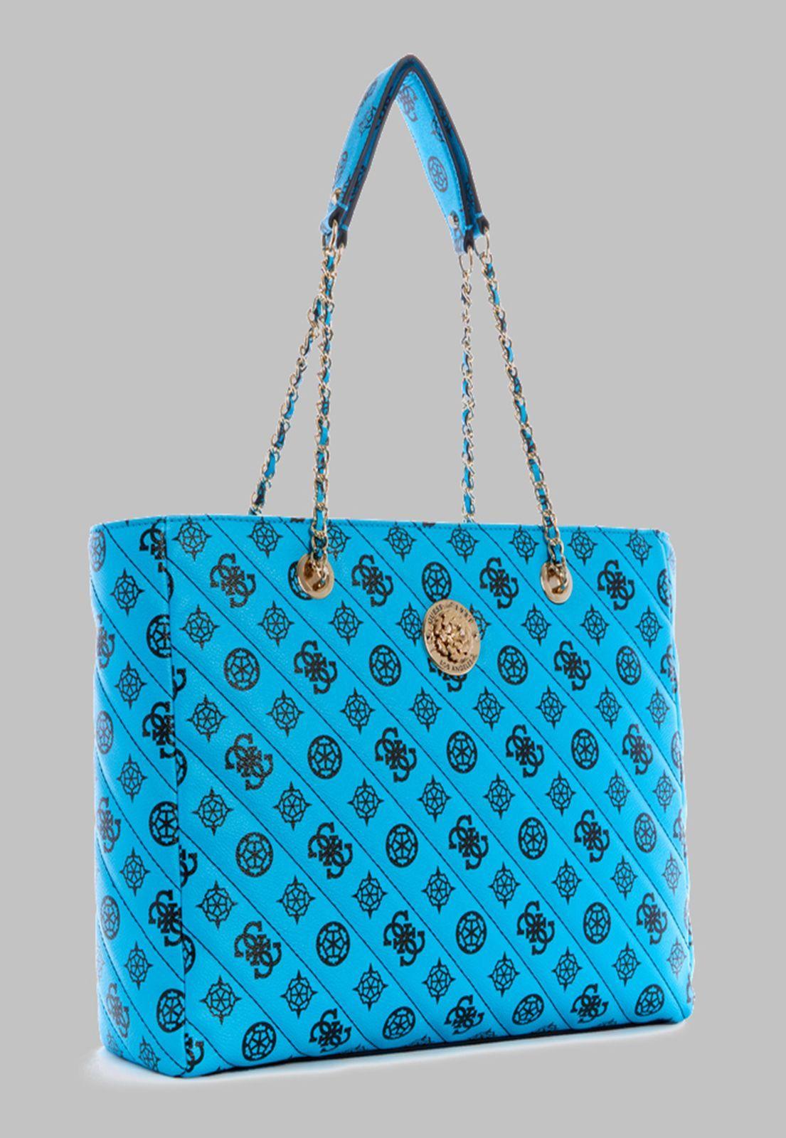 Cartera Guess Always Tote Bug Turquesa-1