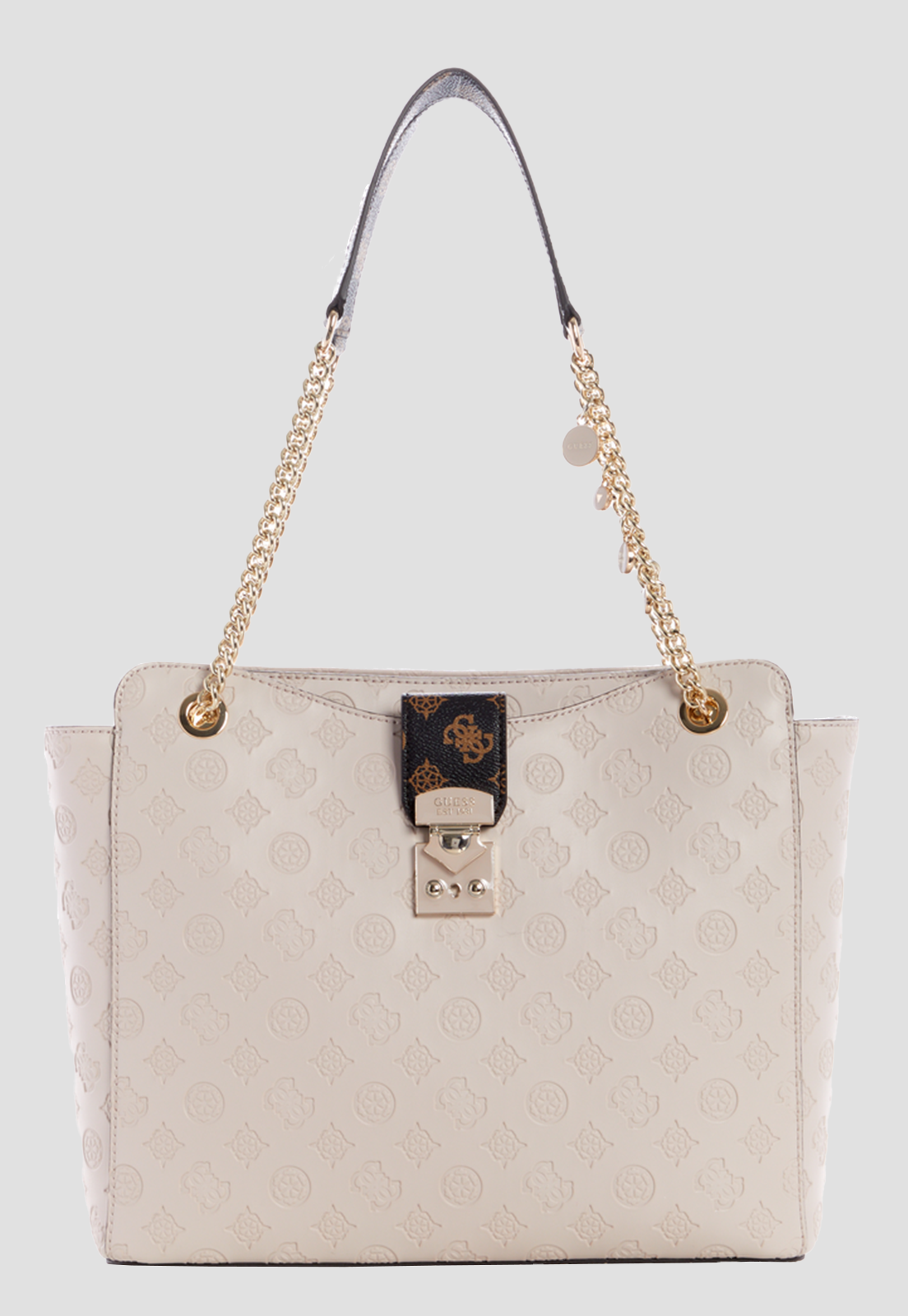 Cartera Carlson Society Carryall Sml Crema Guess-0