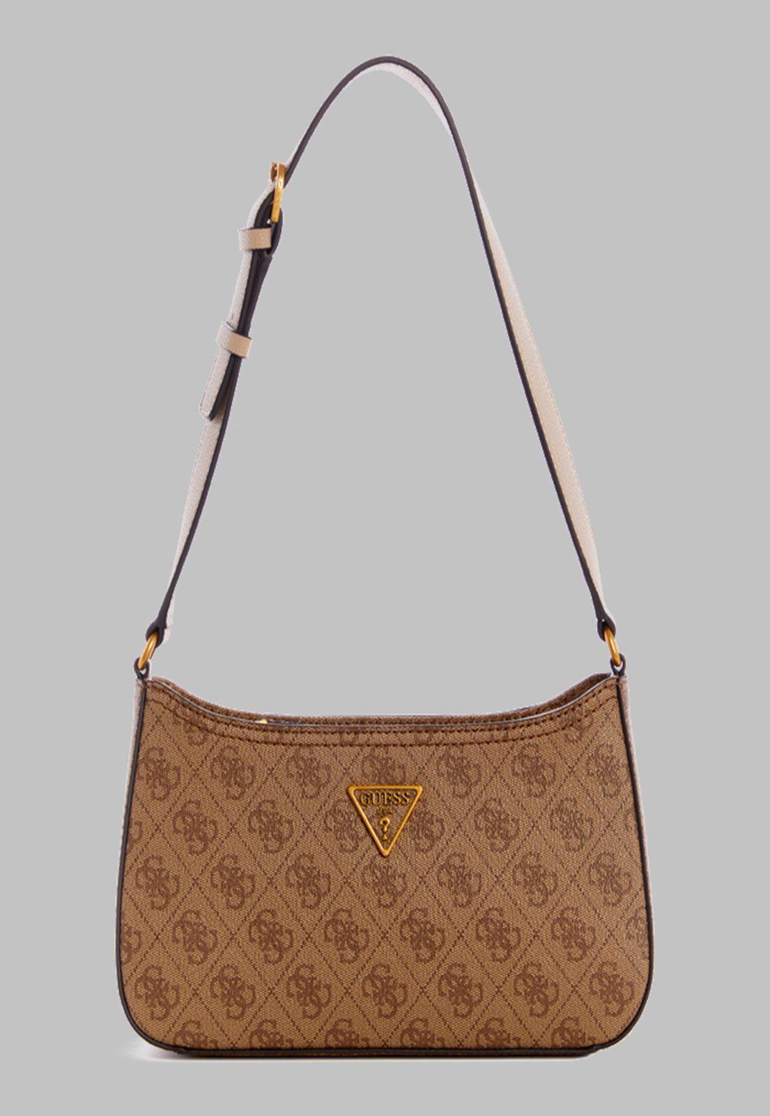 Cartera Guess Noelle Shoulder Bag Lte Café-0