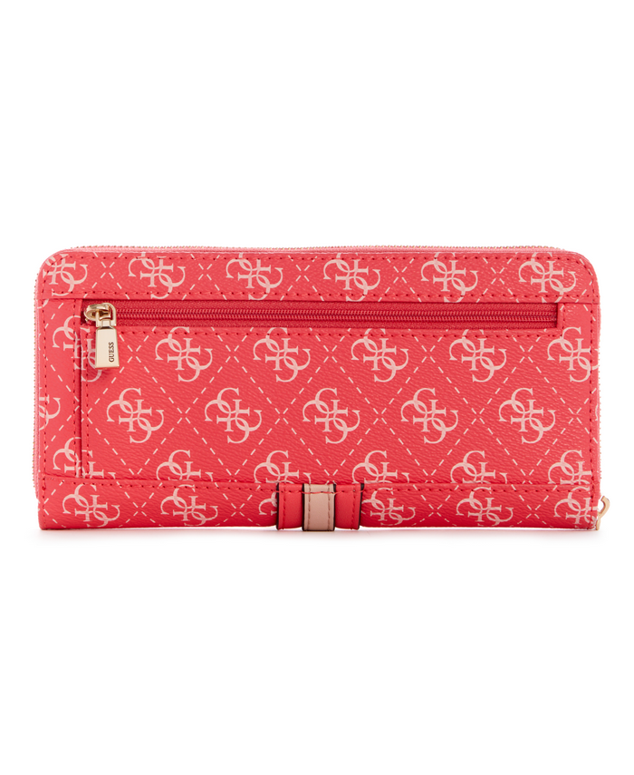 Billetera Guess Kasinta  Large  Around Cai Rosado-1