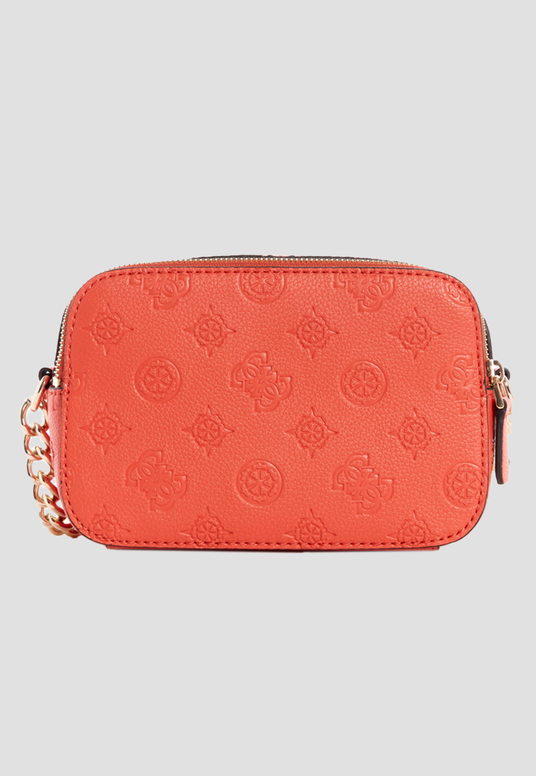 Cartera Helaina Crossbody Camera Ppy Naranjo Guess-1
