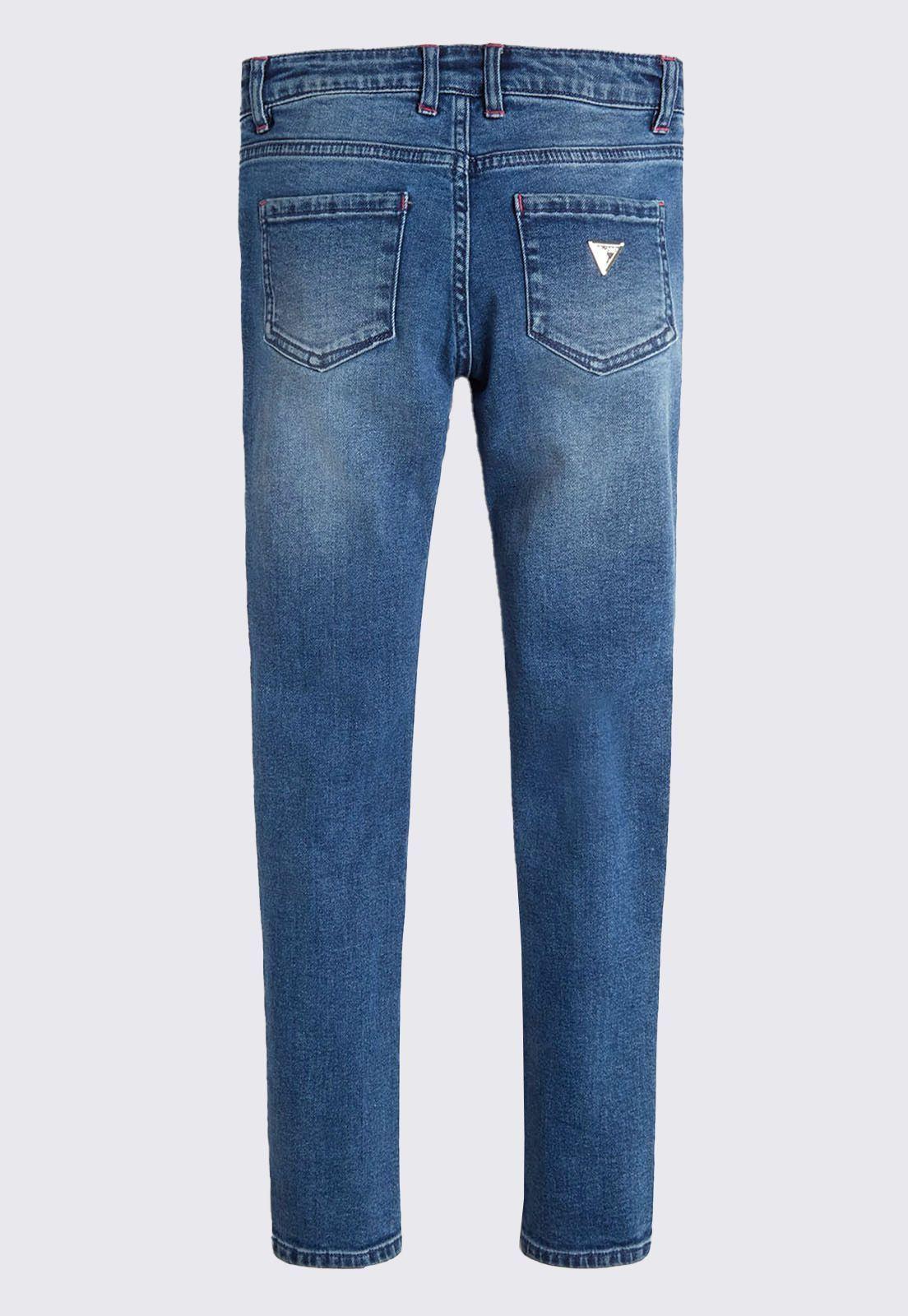 Jeans G Kids Denim Skinny Pant Wembroidery-1