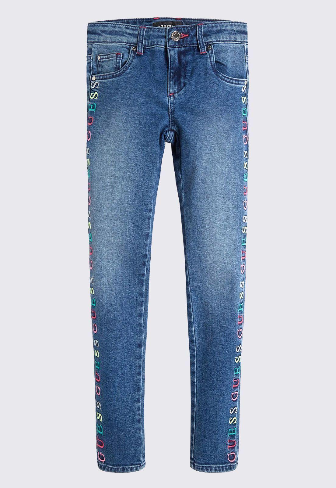 Jeans G Kids Denim Skinny Pant Wembroidery-0