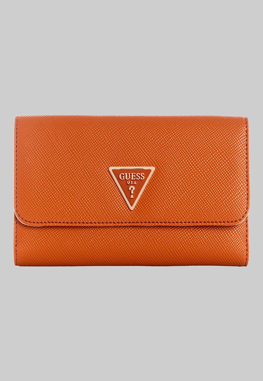 Billetera Laurel Slg Multi Clutch Lgc Café Guess-0