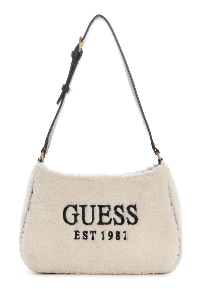 Cartera Vikky Shoulder Bag Nat Blanco Guess-0